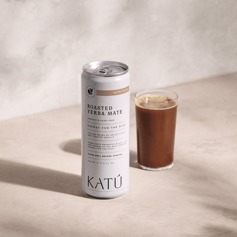 Organic Nitro Yerba Mate Latte and Mocha