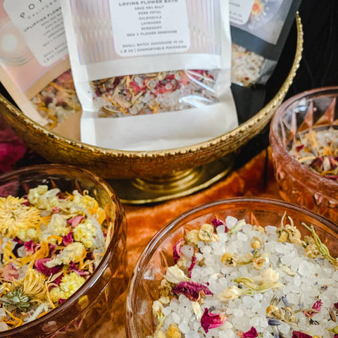 Uplifting Flower Bath Salt Packet