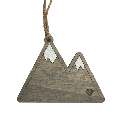 Layered Wood Customizable Outdoor Ornament