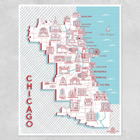 Chicago To Chicagoans Art Print