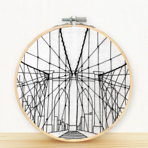 DIY City Scenes Embroidery Kits