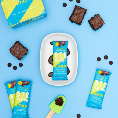 Dark Chocolate Brownie Superfood Nut Butter Bar