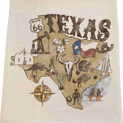 Dallas and Texas Tea Towels
