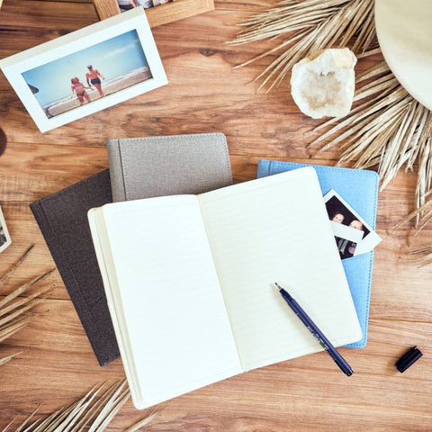 Moderne Lined Front Pocket Journal