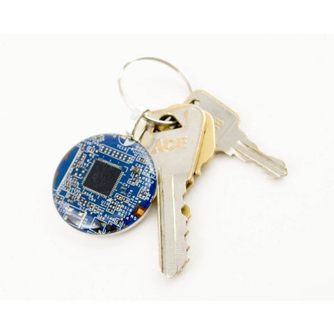 Recycled Circuit Board Keychains