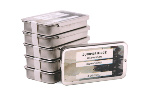 Solid Unisex Perfume Tins