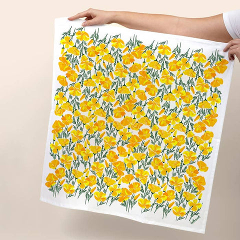 California Themed Tea Towels