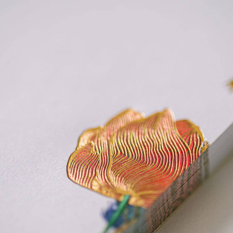Large Gold-Foil Accented Notepads