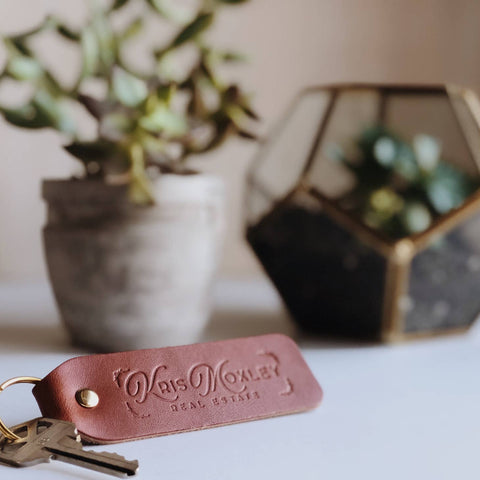 Handmade Leather Keychains
