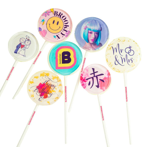 Customized Lollipops