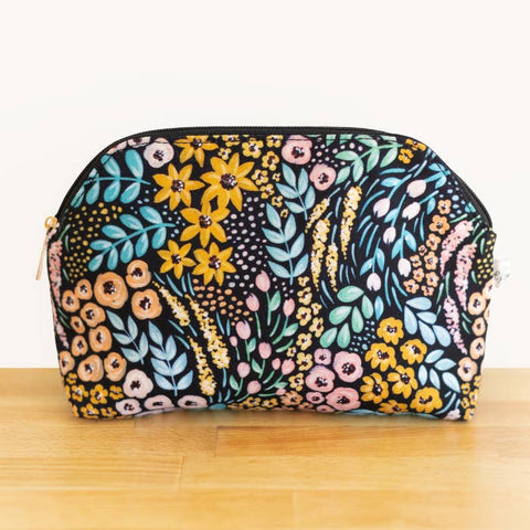 Floral Zipper Pouches