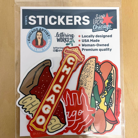 Chicago Sticker Set