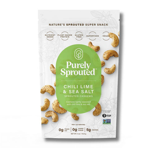 Seasoned Sprouted Nuts and Seeds