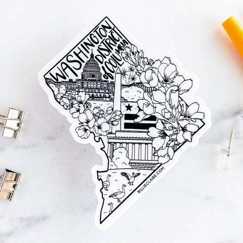 Fun D.C. Stickers