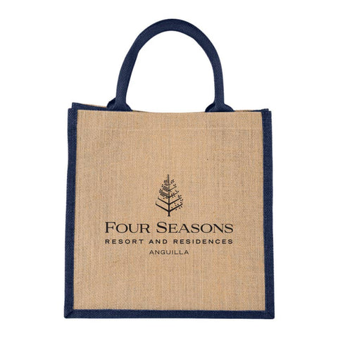 Jute Shopper Tote