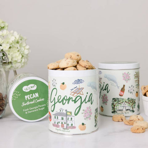 Atlanta and Georgia Cities & State Snack Tins
