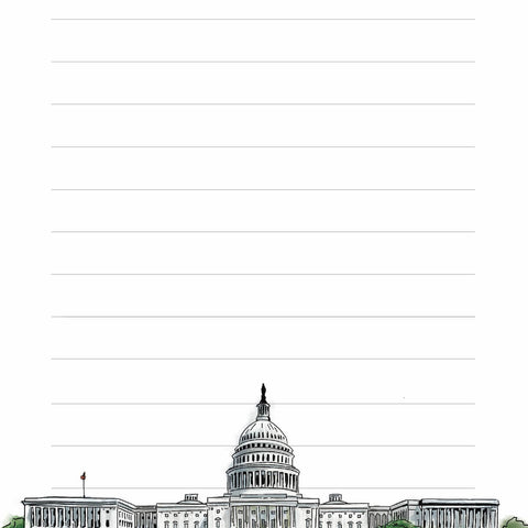 Washington D.C. Monument Notepads