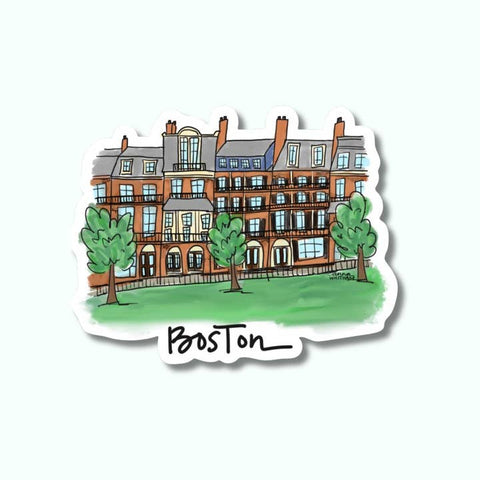 Boston & Other City Stickers