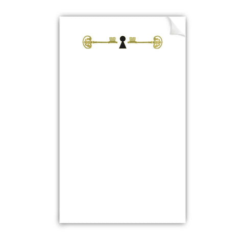 Large Gold-Foil Accented Notepads