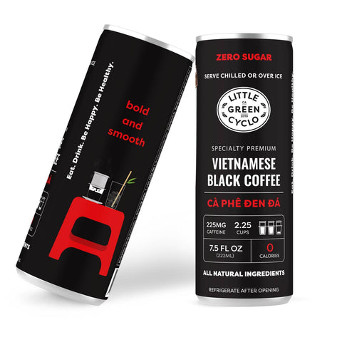 Vietnamese Black Coffee - Cà Phê Đen Đá