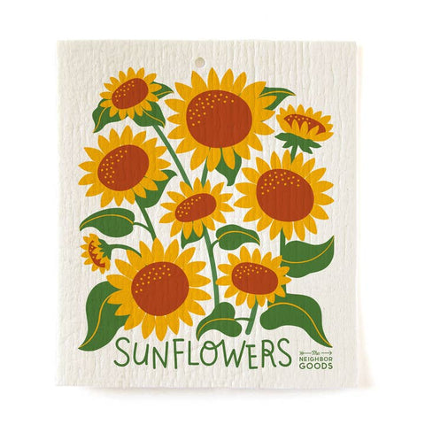 Washington D.C. & Garden Themed Sponge Cloths