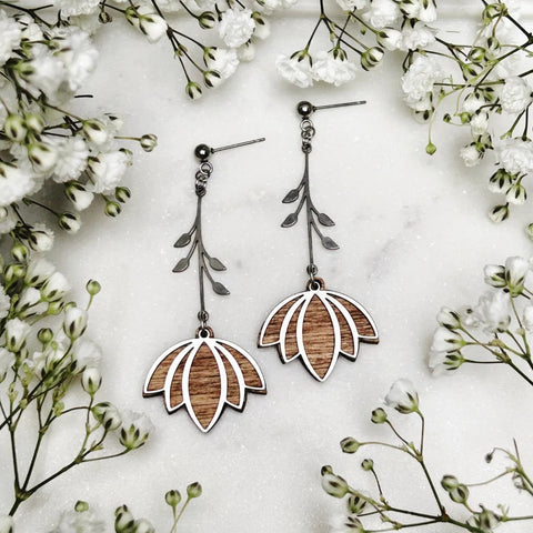 Tulip Drop Earrings