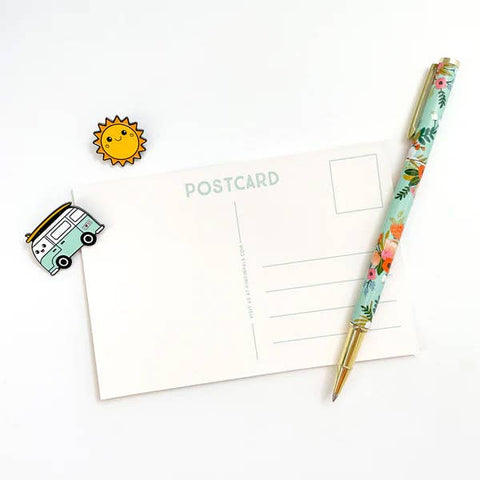 San Diego Postcard & Enamel Pin Set