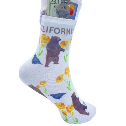 Zipper Socks