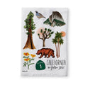 Golden State Illustrated Tea Towels