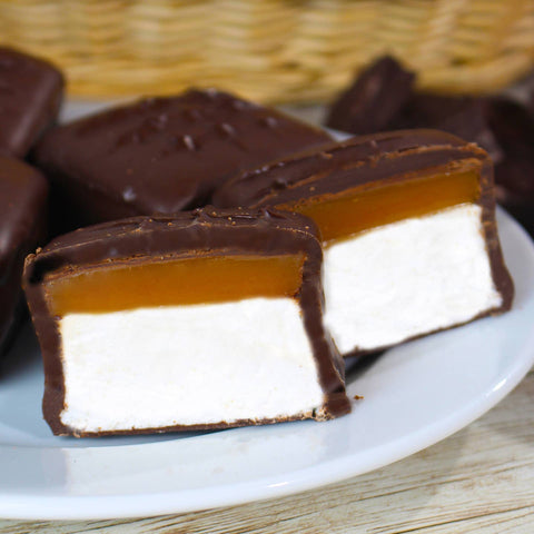 Chocolate Caramel Clouds
