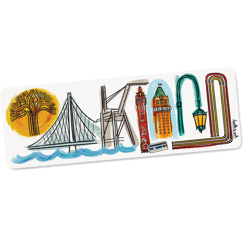 Landmark Lettering Stickers