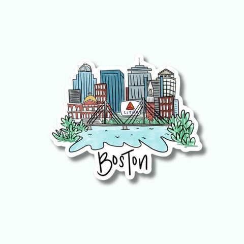 Boston & Other City Stickers