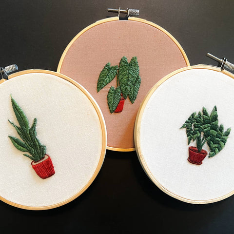 Flower Embroidery Kit