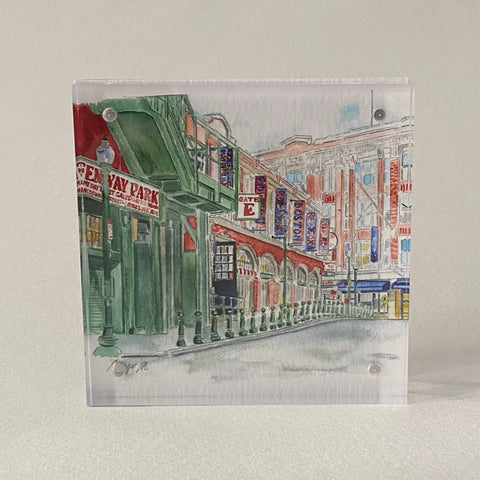 Fenway Park & TD Garden Giclee Blocks