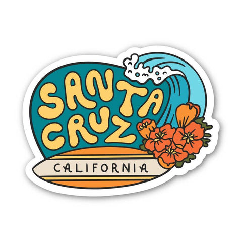 California and Bay Area City Inspired Stickers