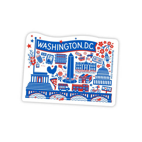 D.C. Landmarks Sticker