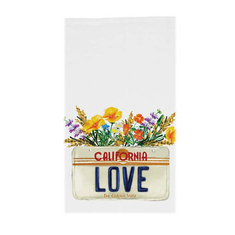 California Themed Tea Towels