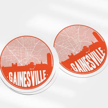 Customizable Florida City Stickers