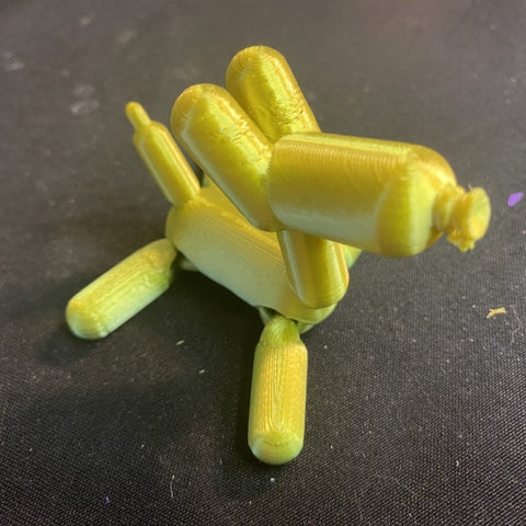 3D Printed Balloon Dog Fidget Toy