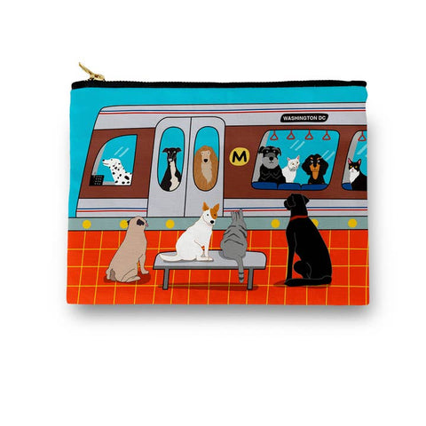 Handmade D.C. Themed Zippered Pouches
