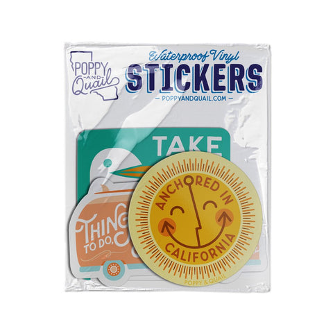 California Sticker Packs