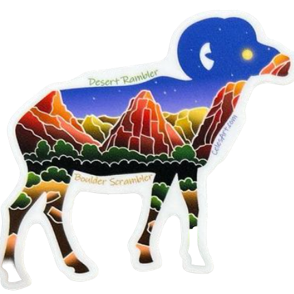 Outdoor Southwest Adventure Stickers