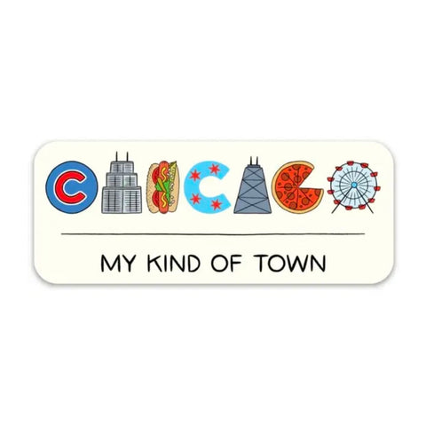 Chicago Die Cut Stickers