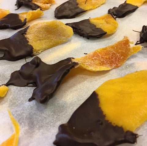 Chocolate Covered Candied Fruit