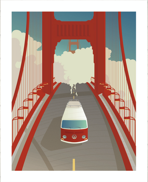 Iconic San Francisco 5" x 7" Art Prints