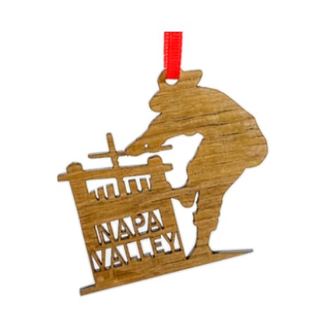 Wine Barrel Ornaments