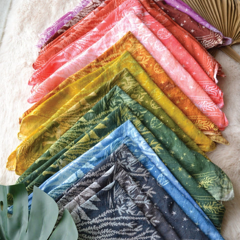 Sun-Dyed Desert-Scape Bandanas