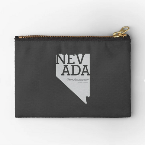 Nevada & Las Vegas-Themed Zippered Pouches