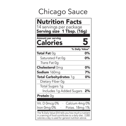 The Original Chicago Sauce