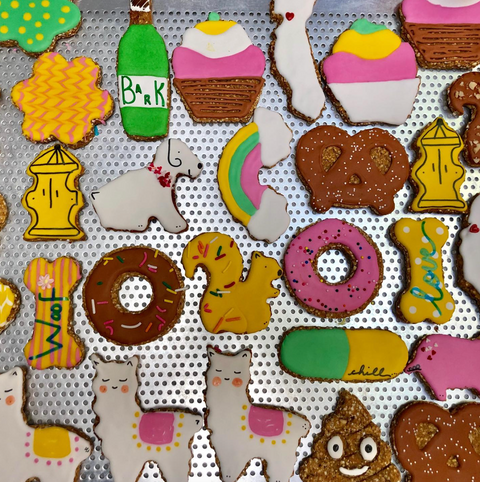 Customizable Dog Cookies